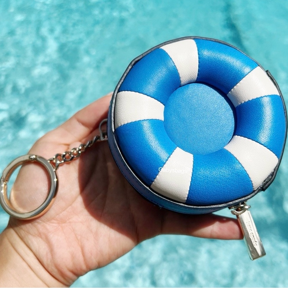 Kate Spade Novelty Coin Purse Accessory Keychain Bag Charm #K7159 - EUC